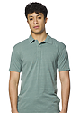 Unisex Triblend Pigment Dyed Polo FERN 1