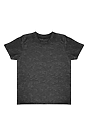 Toddler TriBlend Short Sleeve Coverstitch Neck Tee TRI ONYX 1
