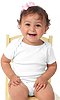 Infant One Piece WHITE Front