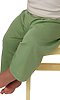 Infant Organic Rib Pant AVOCADO Side
