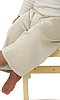Infant Organic Rib Pant NATURAL Side