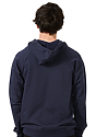 Unisex Organic Cotton Full Zip Hoodie OCEAN Back