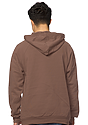 Unisex Organic Cotton Pullover Hoodie ALMOND Front3