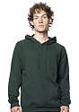 Unisex Organic Cotton Pullover Hoodie EVERGREEN Front