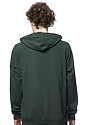Unisex Organic Cotton Pullover Hoodie EVERGREEN Front3