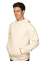 Unisex Organic Cotton Pullover Hoodie NATURAL Side