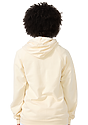 Unisex Organic Cotton Pullover Hoodie NATURAL Back2