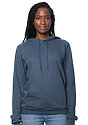 Unisex Organic Cotton Pullover Hoodie PACIFIC BLUE Front2