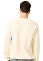 Unisex Organic Raglan Crew Neck Sweatshirt  Back
