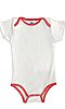 Infant One Piece Contrast Binding  Front