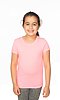 Youth Burnout Wash Short Sleeve Girls Tee  Front