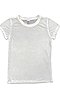 Youth Burnout Wash Short Sleeve Girls Tee WHITE Front2