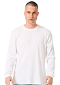 Unisex Blend Long Sleeve Thermal WHITE 1