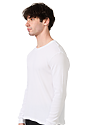 Unisex Blend Long Sleeve Thermal WHITE 2
