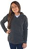 Youth Triblend Fleece Pullover Hoodie TRI ONYX Front2