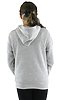 Youth Triblend Fleece Pullover Hoodie TRI ASH Back2