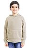 Youth Triblend Fleece Pullover Hoodie TRI OATMEAL Front
