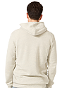 Unisex Triblend Fleece Zip Hoodie  Back