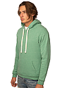 Unisex Triblend Fleece Pullover Hoodie  Back