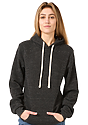 Unisex Triblend Fleece Pullover Hoodie TRI ONYX Front2
