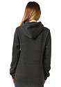 Unisex Triblend Fleece Pullover Hoodie TRI ONYX Back2