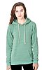 Unisex Triblend Fleece Pullover Hoodie TRI KELLY Front2