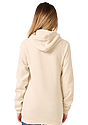 Unisex Triblend Fleece Pullover Hoodie TRI OATMEAL Back2