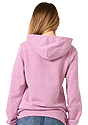 Unisex Triblend Fleece Pullover Hoodie TRI PURPLE Back2