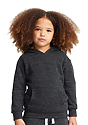 Toddler Triblend Fleece Pullover Hoodie TRI ONYX Front