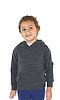 Toddler Triblend Fleece Pullover Hoodie TRI ONYX Front2