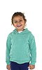Toddler Triblend Fleece Pullover Hoodie TRI KELLY Front