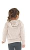Toddler Triblend Fleece Pullover Hoodie TRI OATMEAL Back