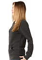 Women's Triblend Fleece Raglan w/Pouch Pocket TRI ONYX 5