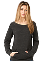 Women's Triblend Fleece Raglan w/Pouch Pocket  4