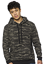 Unisex Triblend Pullover Camo Hoody  1
