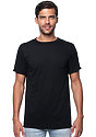 Unisex Performance Poly Tee BLACK Front