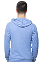 Unisex Thermal Full Zip Hoodie  Back