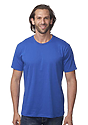 Unisex Short Sleeve Rib Tee ROYAL 1