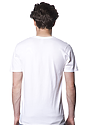 Unisex Short Sleeve Rib Tee WHITE 3