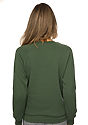 Women's Fashion Fleece Raglan Pullover  Back
