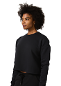 Women's Fashion Fleece Crop  Back