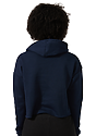 Women's Fashion Fleece Crop Hoodie  Back2
