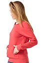 Womens Fashion Fleece Raglan Pouch Pocket  2
