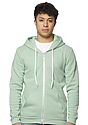 Unisex Fashion Fleece Zip Hoodie  Front
