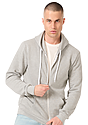 Unisex Fashion Fleece Zip Hoodie  Front