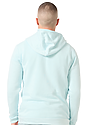 Unisex Fashion Fleece Zip Hoodie HEATHER BREEZE Side3