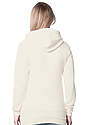 Unisex Fashion Fleece Zip Hoodie NATURAL Side3