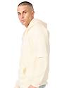 Unisex Fashion Fleece Zip Hoodie NATURAL Front3