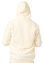 Unisex Fashion Fleece Zip Hoodie NATURAL Side3