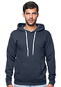 Unisex Fashion Fleece Pullover Hoodie AEGEAN BLUE Front